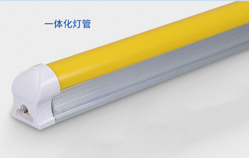 一体化黄光led灯管防外线T8规格参数